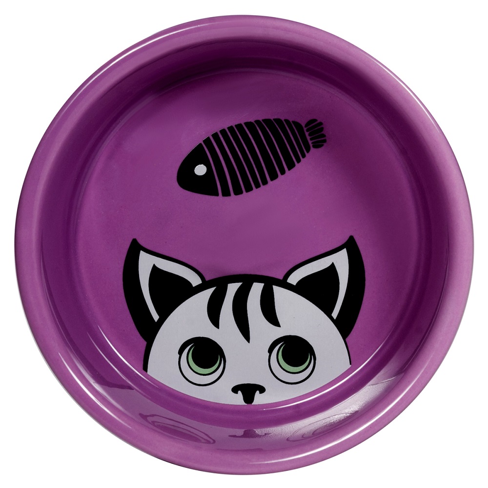 Миска для собак TRIOL Котофей керамическая 250мл 497₽