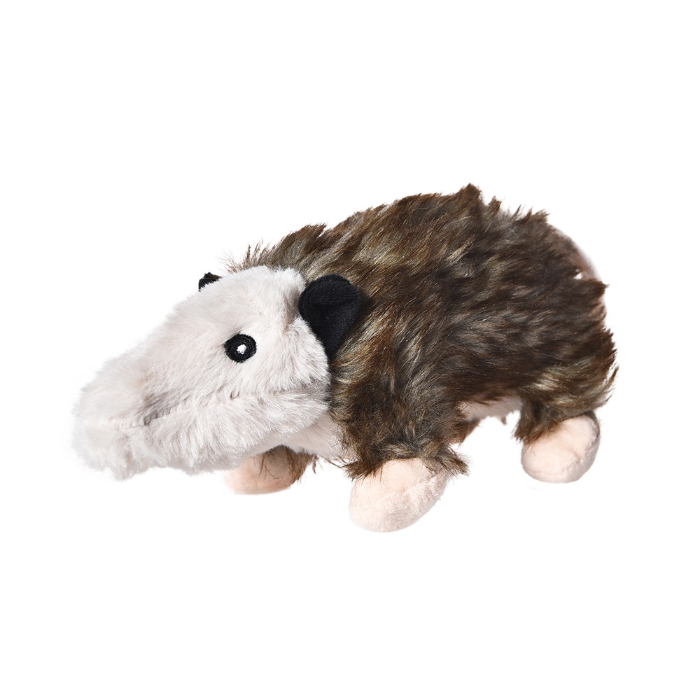 Игрушка для собак Foxie Opposum с пищалкой 27x12см игрушка для собак foxie smiling wood pile с пищалкой 30см