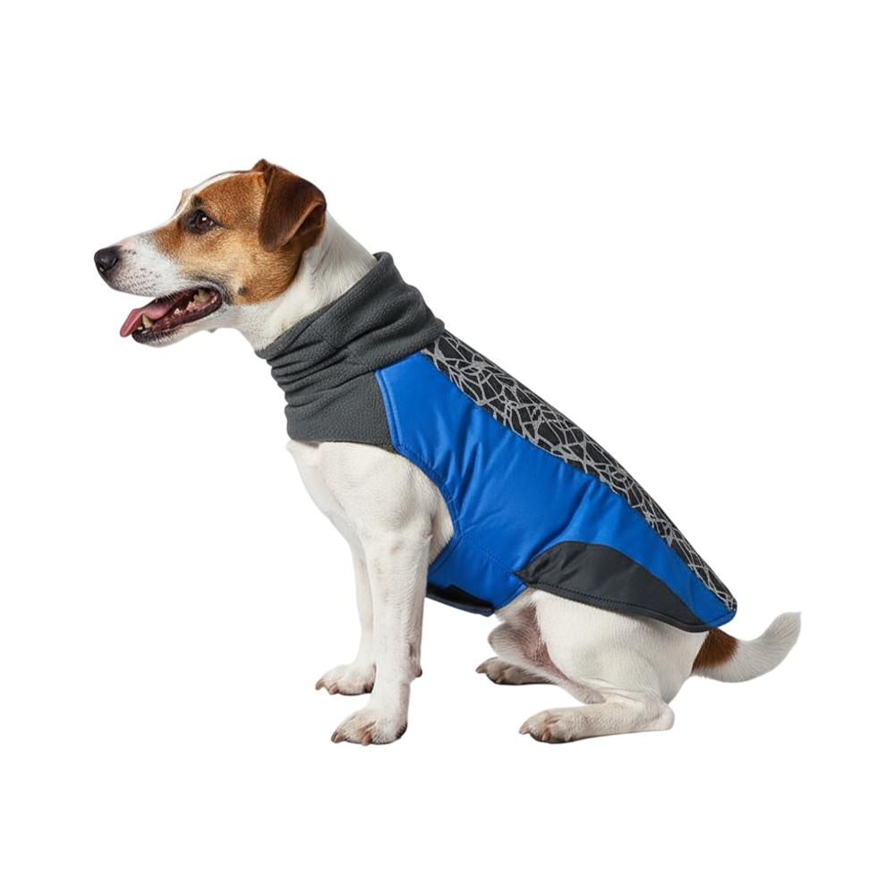 Попона для собак Foxie Gossamer синяя р M длина спины 35см 599₽