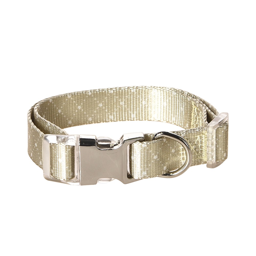 Ошейник для собак Foxie Beige M 1,9х35-50см бежевый