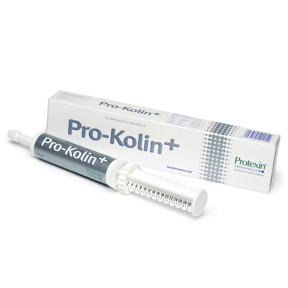 Кормовая добавка PROTEXIN Pro-Kolin 30мл шприц пробиотик гель protexin pro kolin 60 мл 1уп