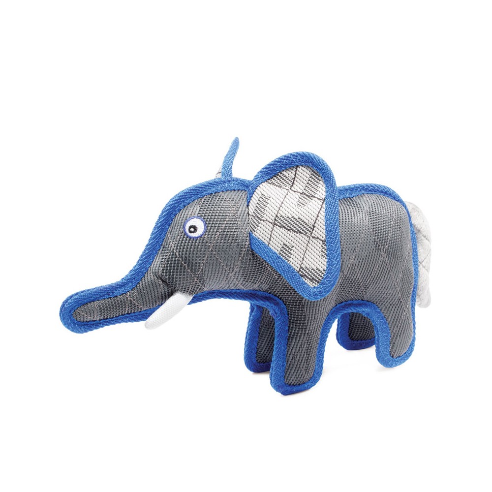 triol игрушка для собак из износостойкого материала акула 33 см Игрушка для собак TRIOL Слон из износостойкого материала 29см