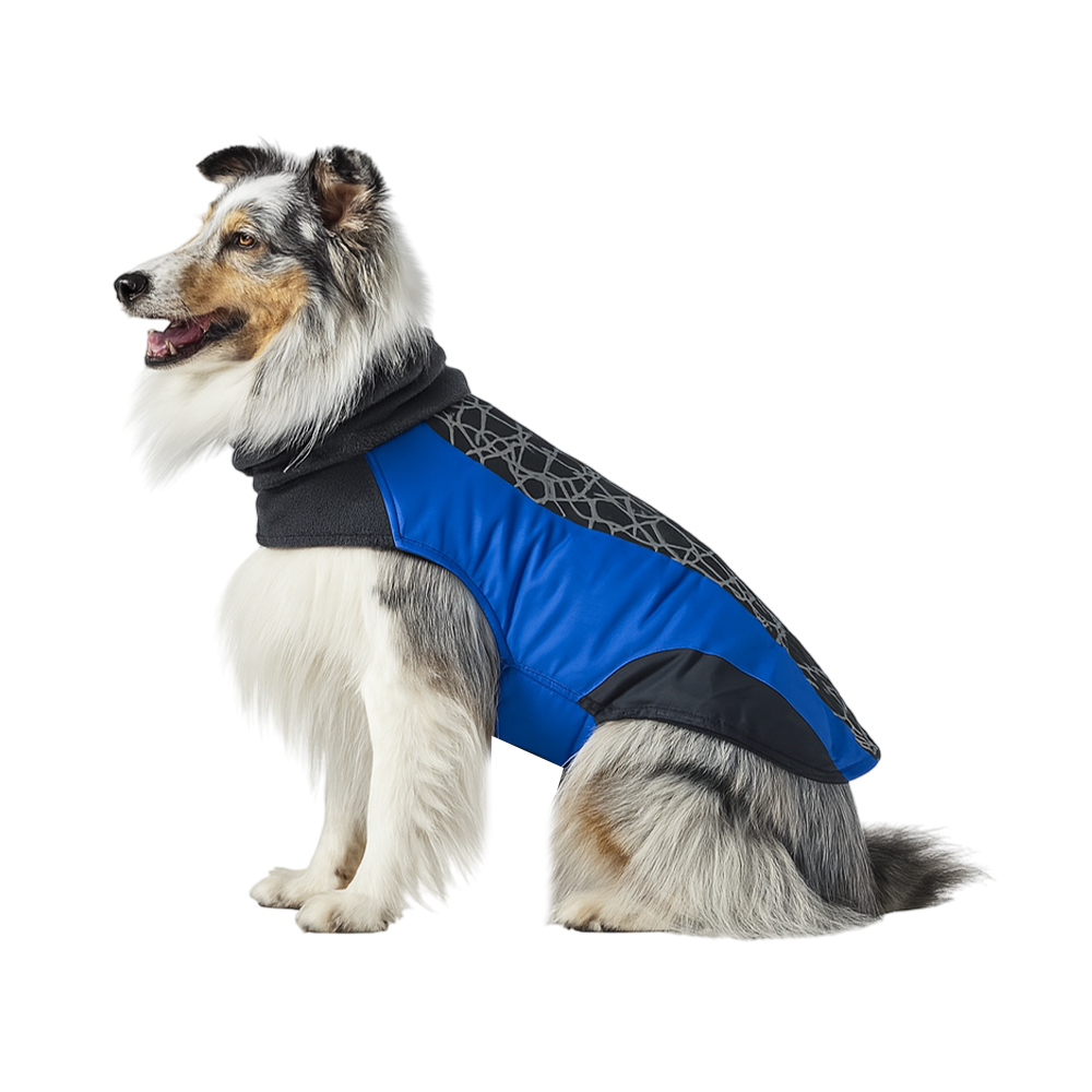 Попона для собак Foxie Gossamer синяя р L длина спины 40см 649₽