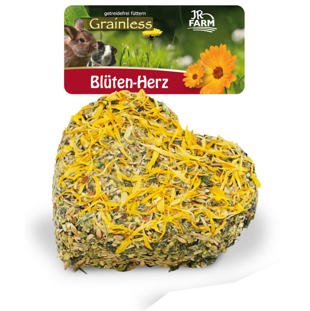 Лакомство для грызунов JR Farm 13578 Grainless Сердце с лепестками беззерновое 90г