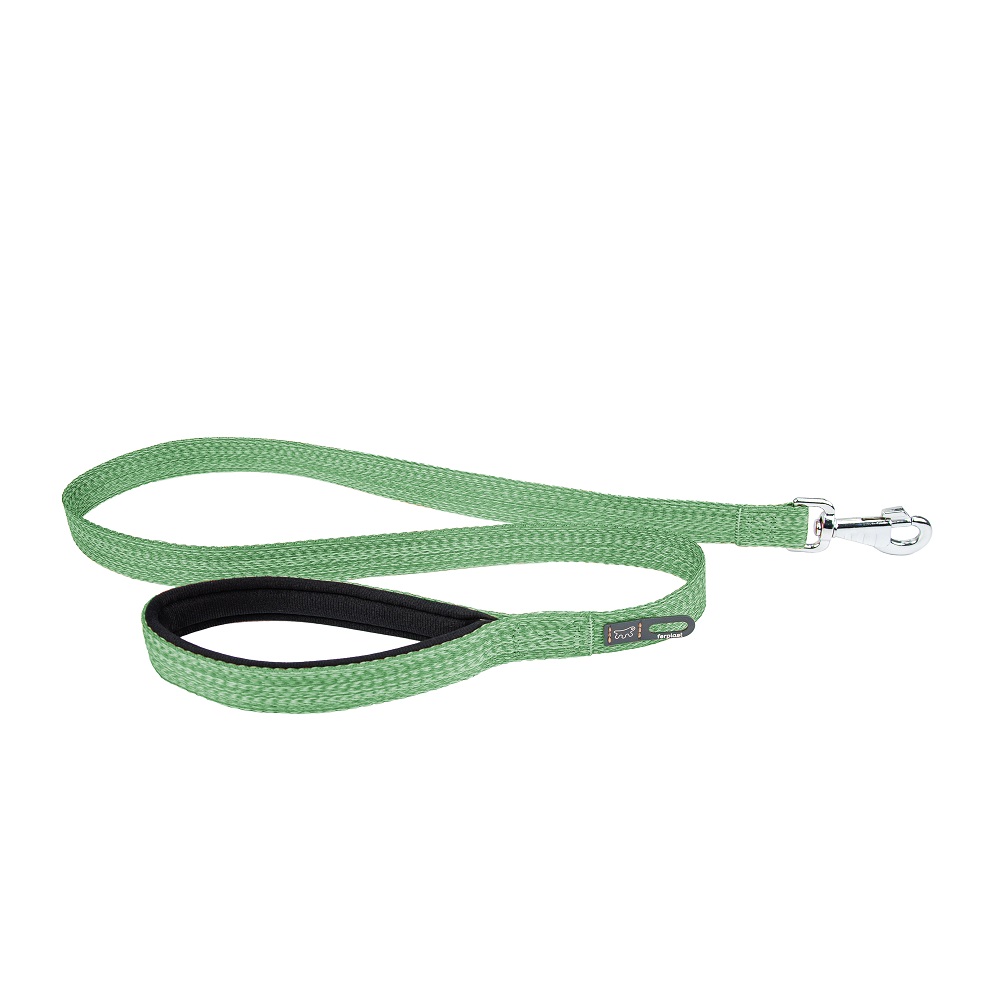 Поводок для собак FERPLAST Greener Soft G20120 эконейлон с мягкручкой и держатдля пакетов зел 1266₽