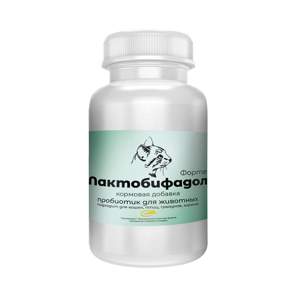 Пробиотик для кошек КОМПОНЕНТ Лактобифадол Форте 50г