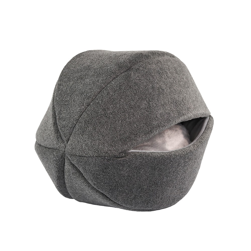 Домик для животных Не Один Дома Устрица серый 40х40х40см 1698₽