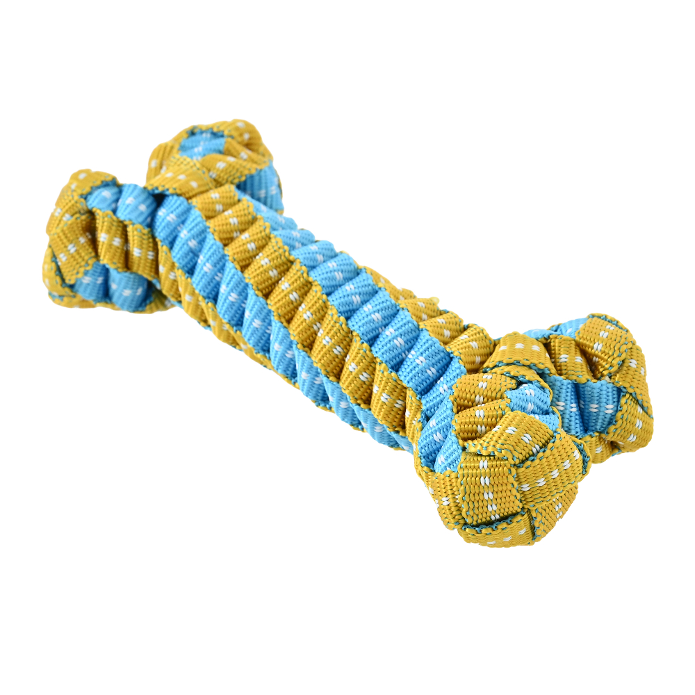 Игрушка для собак Foxie Косточка веревочная 17x7x3см