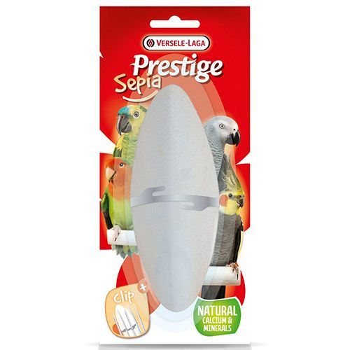 Минеральный камень для птиц VERSELE-LAGA Prestige Sepia Mineral кость каракатицы для попугаев 16см лакомство для попугаев versele laga prestige средних палочки с орехами и медом 70г 2шт