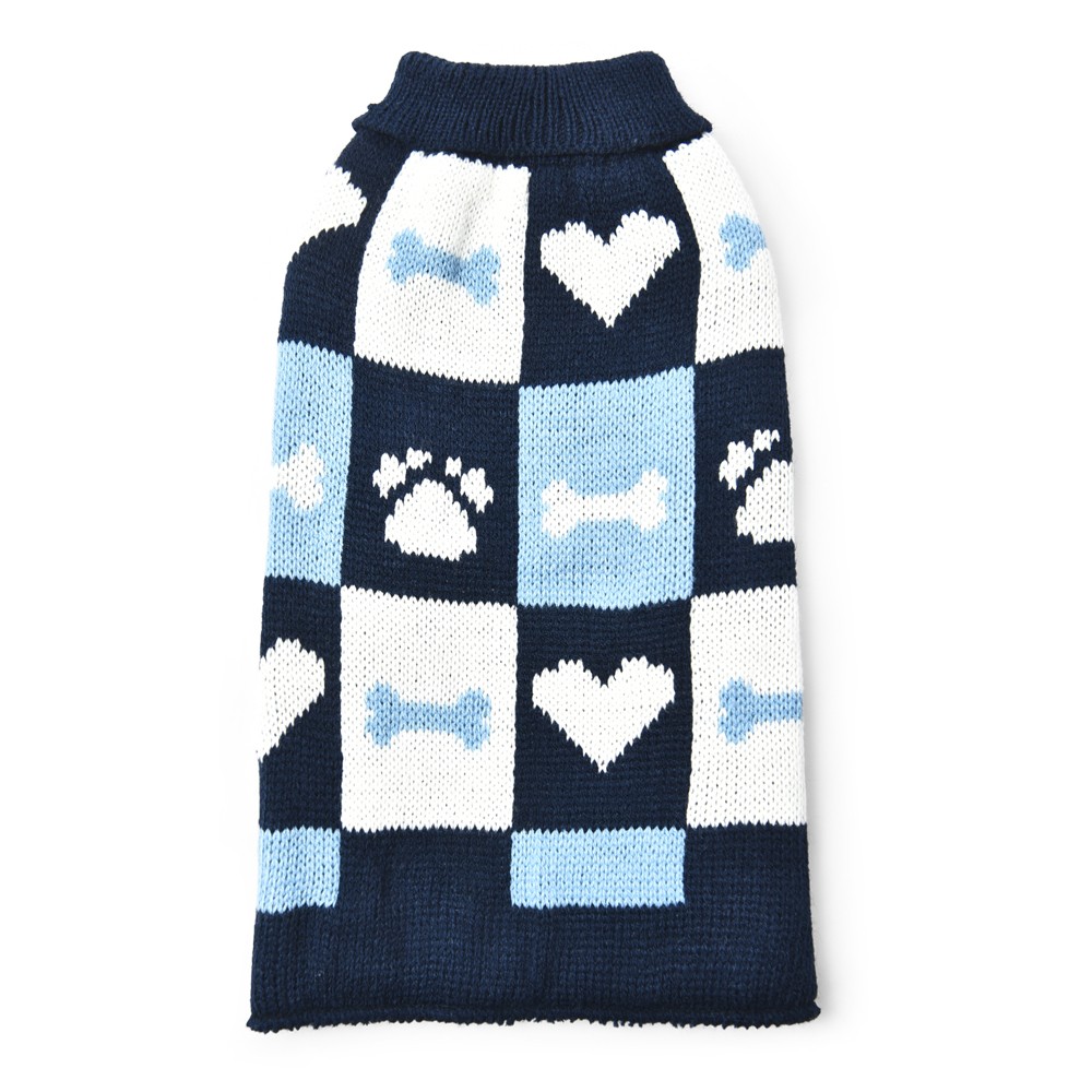 Свитер для собак Foxie Paws M (длина спины 35см) свитер для собак foxie bones m длина спины 35см фиолетовый