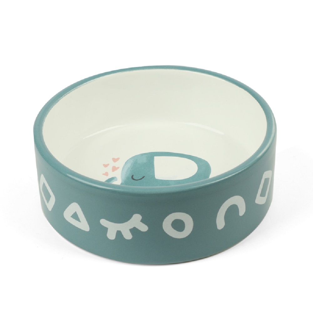 Миска для собак TRIOL Слоник керамическая 300мл 501₽