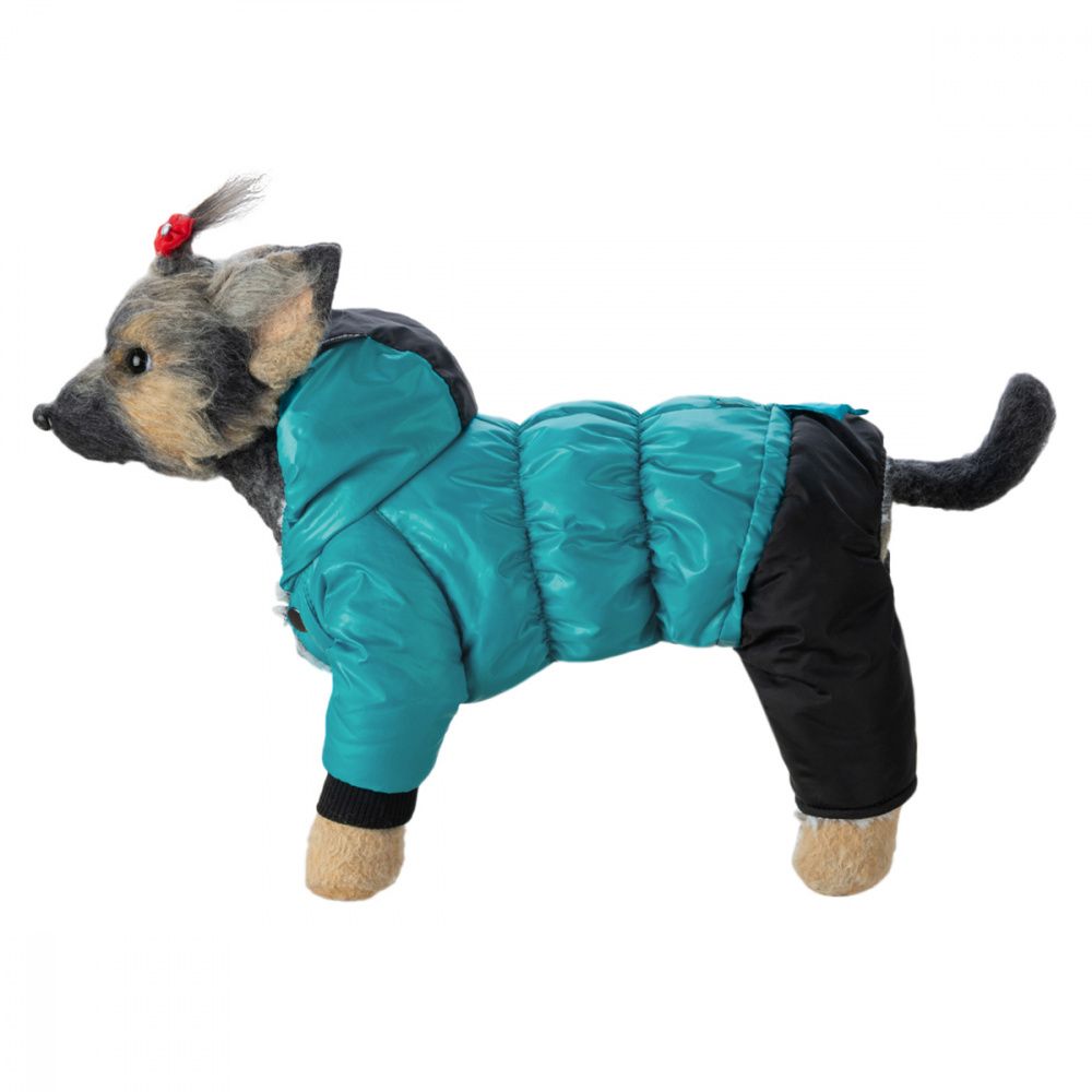 Комбинезон зимний для собак Dogmoda Color голубой-3 комбинезон для собак dogmoda диагональ кобель 3