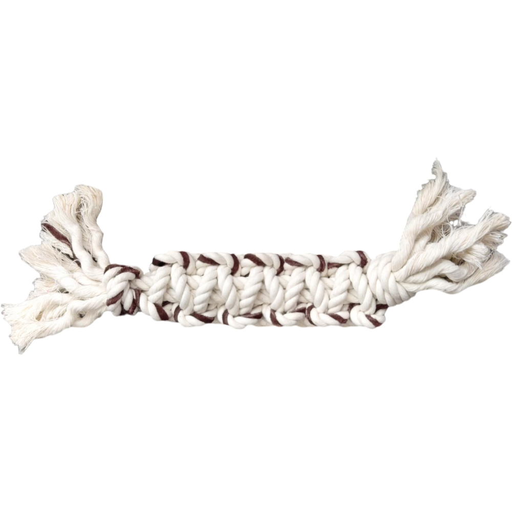 Игрушка для собак Foxie Cowhide с натуральной воловьей кожей 5х17х30см
