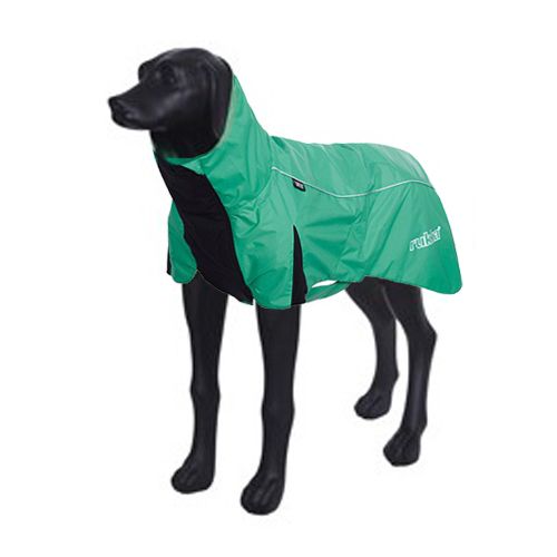 Дождевик для собак RUKKA Wave raincoat размер 40см L изумрудный outdoor mountaineering siamese raincoat peva raincoat adult thick disposable raincoat poncho plaid raincoats