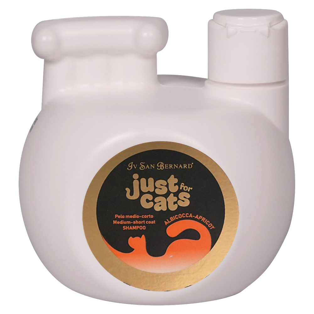 Шампунь Iv San Bernard Just for cats Apricot дкош для короткой и средней шерсти 300мл 1247₽