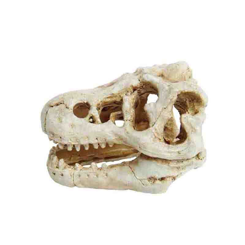 декор для аквариумов орловская керамика череп малый 55 90мм Декор для аквариумов PRIME Череп динозавра 8,5х6х6см