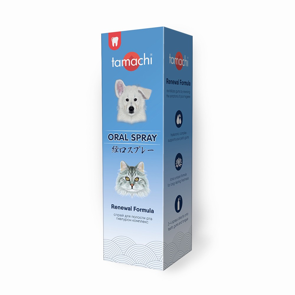 Спрей для собак и кошек TAMACHI для полости рта 125мл tamachi tamachi жидкость для полости рта 100 мл 132 г