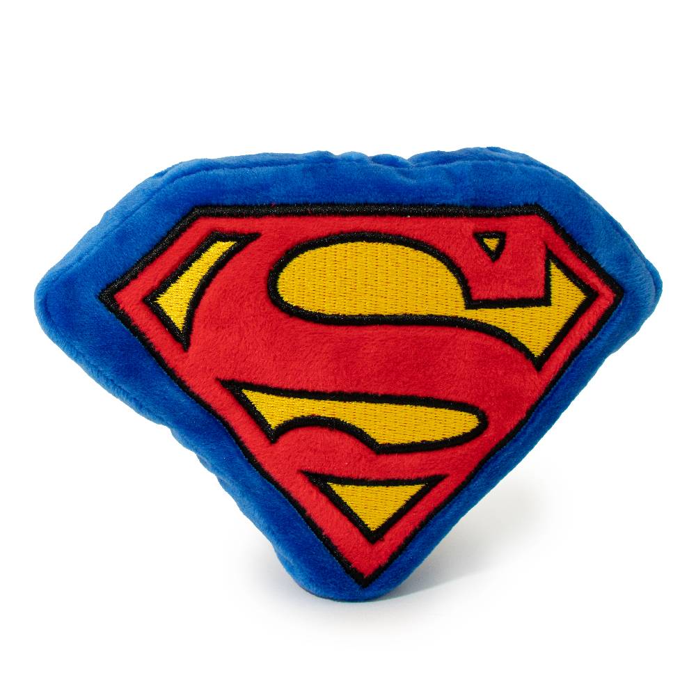 цена Игрушка для собак Buckle-Down Супермен пищалка мультицвет