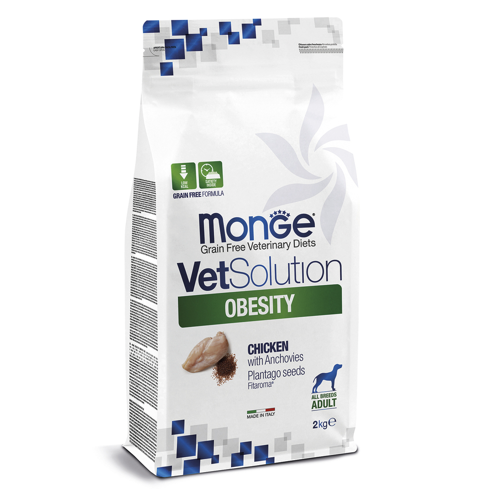 Корм для собак Monge VetSolution Obesity при ожирении сух. 2кг