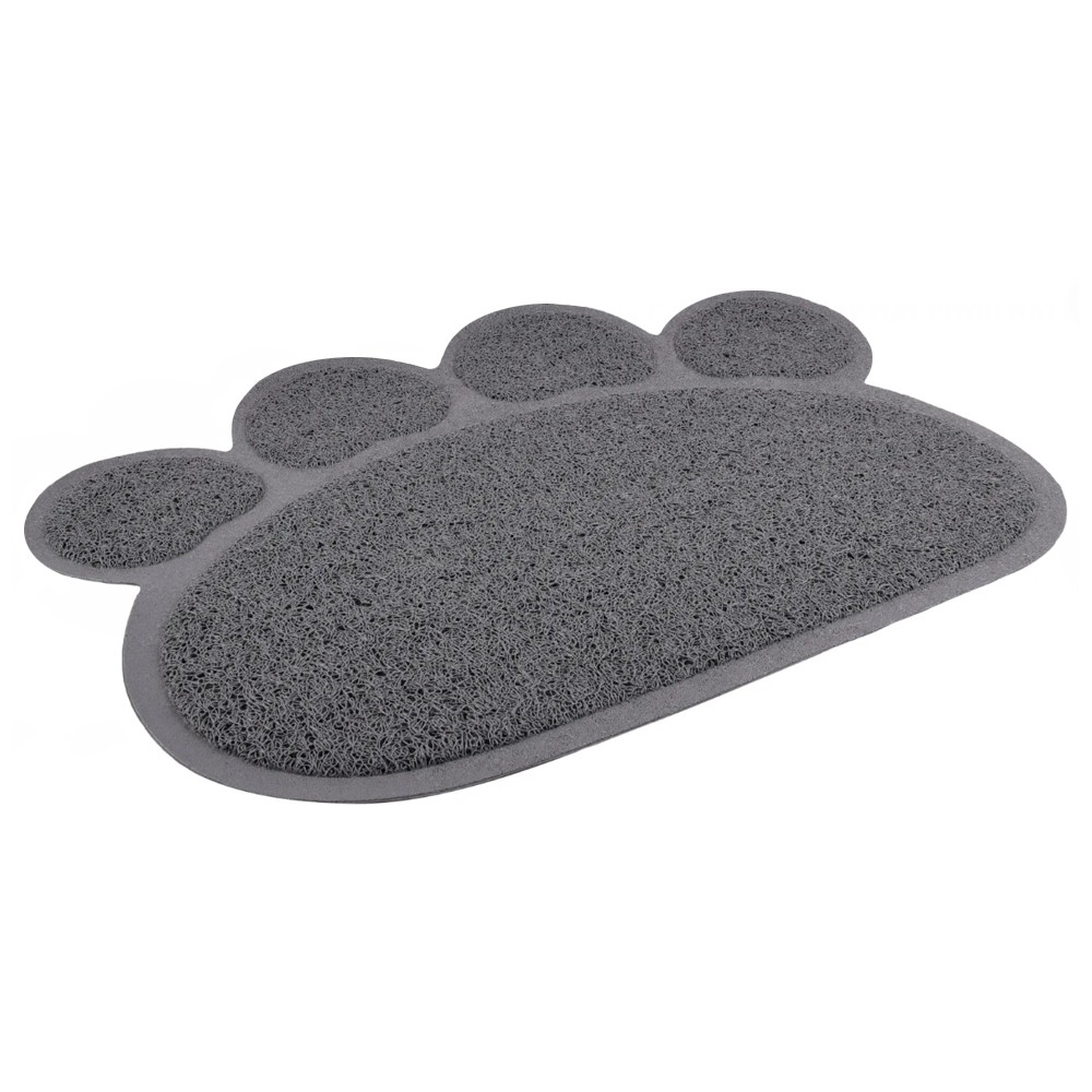 Коврик для кошачьего туалета FLAMINGO Pitou 30x40см, серый