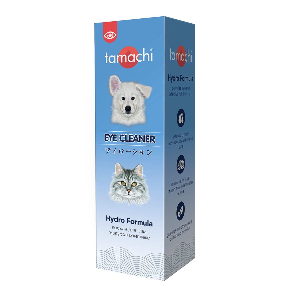 Лосьон для собак и кошек TAMACHI для обработки глаз 110мл зубной гель для собак и кошек tamachi 100мл
