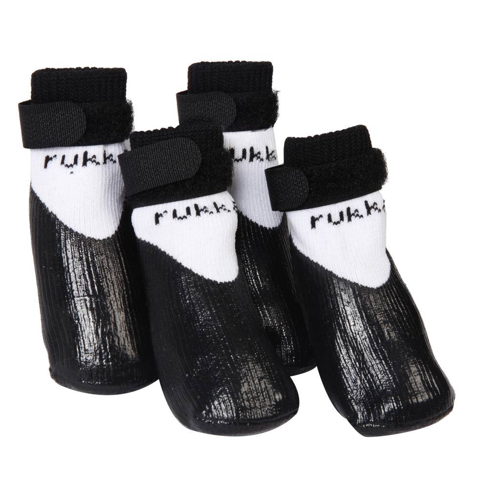 Носки для собак RUKKA Pets Rubber Socks р.7 (4шт) чёрные