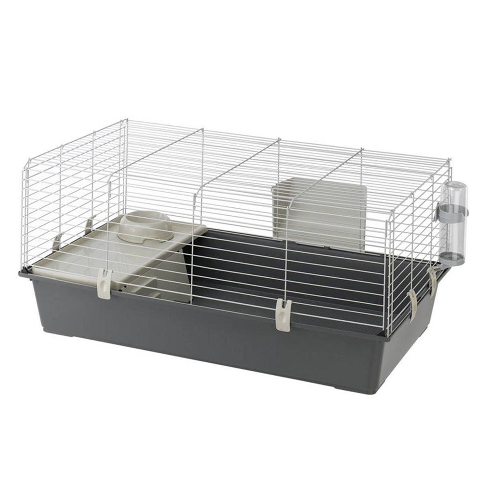 Клетка для грызунов FERPLAST RABBIT 100 цветная 95x57x46см клетка для грызунов ferplast hamster tris белая 46x29x58см