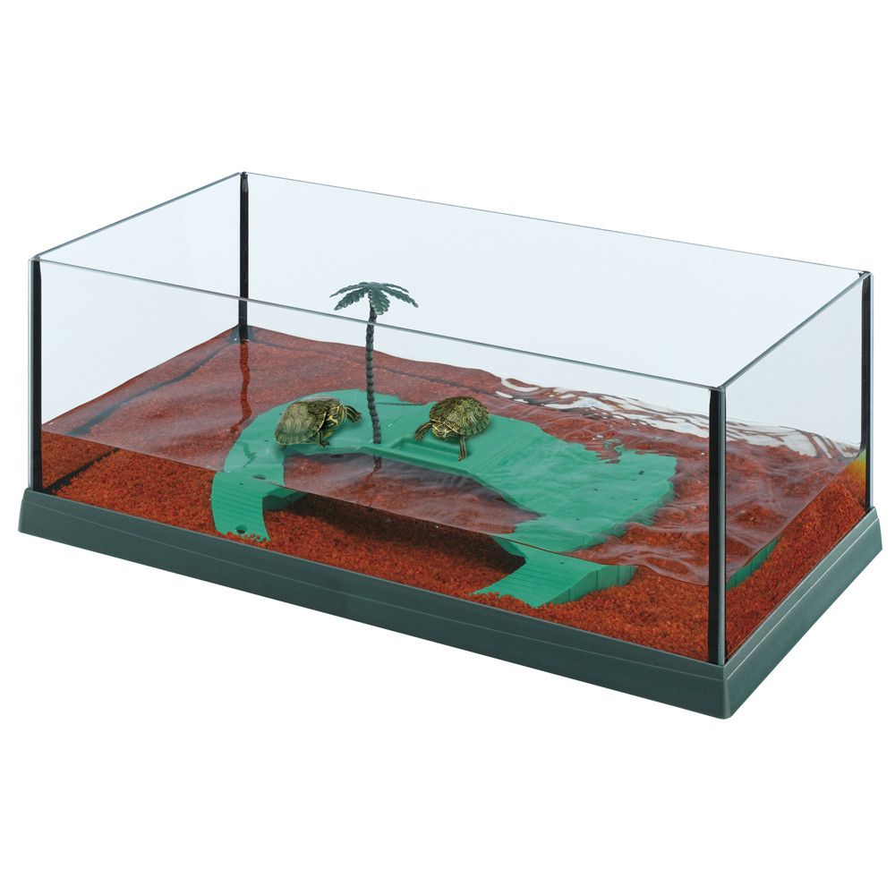 Террариум FERPLAST HAITI-50 Емкость-аквариум для черепах палюдариум акватеррариум для черепах ferplast tortugas 47x15 5x36 см