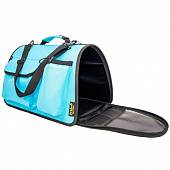 Переноска для животных PRIDE Калиста Бирюза 45x29x27см