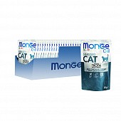 Корм для кошек MONGE Cat Grill Pouch для стерилизованных кошек итальянская форель пауч
