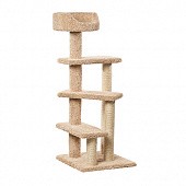 Игровые деревянные комплексы для кошек Пушок