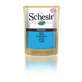 Корм для кошек SCHESIR тунец пауч.