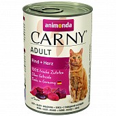 Корм для кошек ANIMONDA Carny Adult говядина, сердце конс.