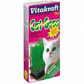 Лакомство для кошек VITAKRAFT смесь для проращивания свежей травы